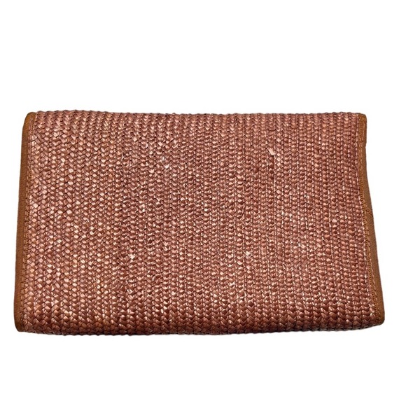Summer rattan clutch bag - Picture 2 of 2